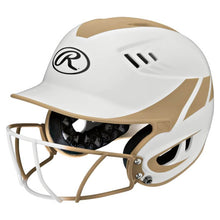 Load image into Gallery viewer, Rawlings Home Velo Softball Helmet With Mask Senior: R16H2FGS
